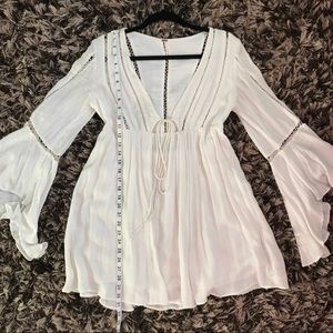 FREE PEOPLE | Flowy Bell Sleeve Dress